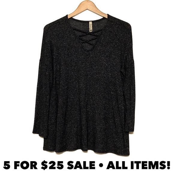 Pomelo Tops - Soft Hacci Knit Top